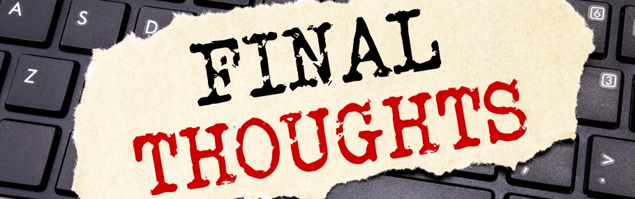 Final thoughts image